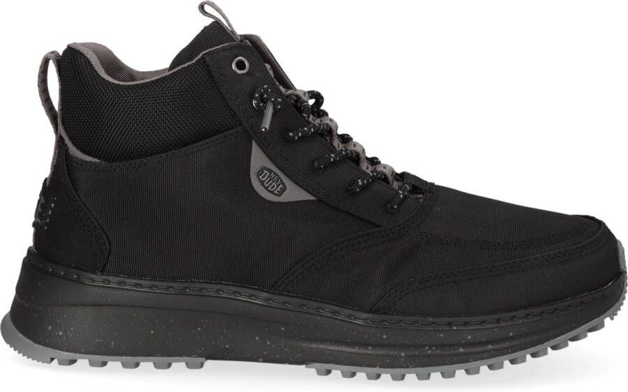 HEYDUDE Tahoe Nylon Heren Boots Black Granite
