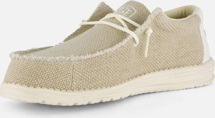 Hey Dude HEYDUDE Wally Braided Heren Instappers Off White | Wit | Katoen - Foto 2