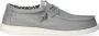 HEYDUDE Wally Canvas Heren Instappers Light Grey - Thumbnail 1