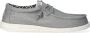 HEYDUDE Wally Canvas Heren Instappers Light Grey - Thumbnail 4