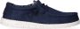 Hey Dude Canvas Schoenen Wally Natuurlijk Blue Heren - Thumbnail 4