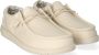 Hey Dude Canvas Instap Mocassin Schoen White Heren - Thumbnail 5