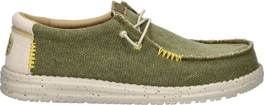 Hey Dude Stijlvolle Sneakers voor Mannen en Vrouwen Green Heren