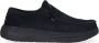 Hey Dude Geveterde schoenen in Wally X Suede Black Heren - Thumbnail 1
