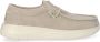 HEYDUDE Wally Comf Suede Heren Instappers Stone Grey Silver Birch - Thumbnail 1