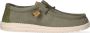HEYDUDE Wally Corduroy Heren Instappers Olive - Thumbnail 1