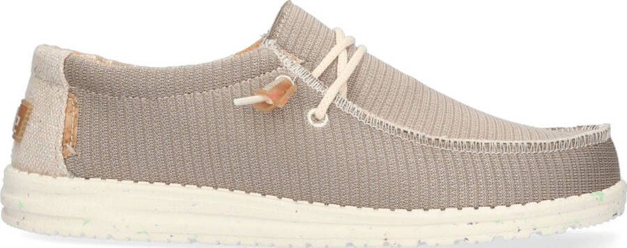 HEYDUDE Wally Eco Sox Heren Instappers Desert Brown Bruin HD40007-2Z4