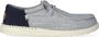 HEYDUDE Wally Funk Nylon Craft Heren Instappers Navy - Thumbnail 1