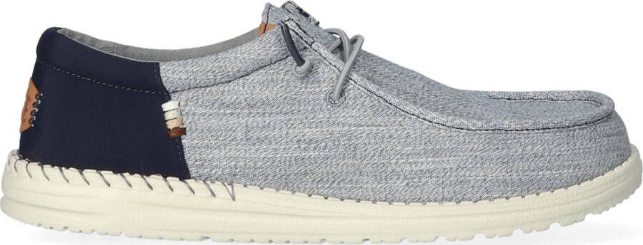 HEYDUDE Wally Funk Nylon Craft Heren Instappers Navy