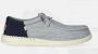 HEYDUDE Wally Funk Nylon Craft Heren Instappers Navy - Thumbnail 1