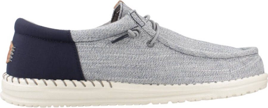 HEYDUDE Wally Funk Nylon Craft Heren Instappers Navy