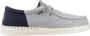 HEYDUDE Wally Funk Nylon Craft Heren Instappers Navy - Thumbnail 1