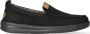 HEYDUDE Wally Grip Moc Craft Leather Heren Mocassins Black - Thumbnail 3