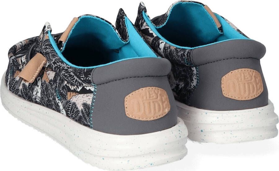 HEYDUDE Wally H2O Heren Instappers Tropical Black Tropical