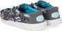 HEYDUDE Wally H2O Heren Instappers Tropical Black Tropical - Thumbnail 4