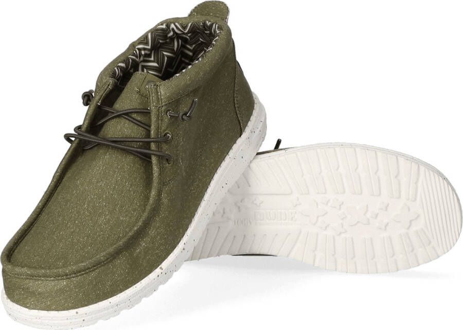 Hey Dude Canvaslaars voor elke gelegenheid Green Heren