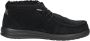 HEYDUDE Wally Mid Gripr Warmth Heren Schoenen Zwart Maat: 42 Suède Foot Locker - Thumbnail 1