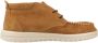 HEYDUDE Wally NXT Mid Heren Boots Suede Spice Brown Wood Ash - Thumbnail 1