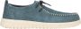 HEYDUDE Wally NXT Moc Heren Mocassins Suede Stormy Blue Wood Ash - Thumbnail 2