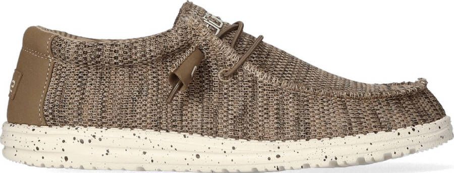 Hey Dude Klassieke Wally Sox Sneaker Brown Heren