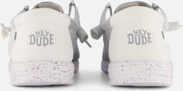Hey Dude Klassieke Wally Sox Sneaker White Heren