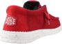 HEYDUDE Wally Sport Mesh Heren Instappers Dark Red - Thumbnail 1