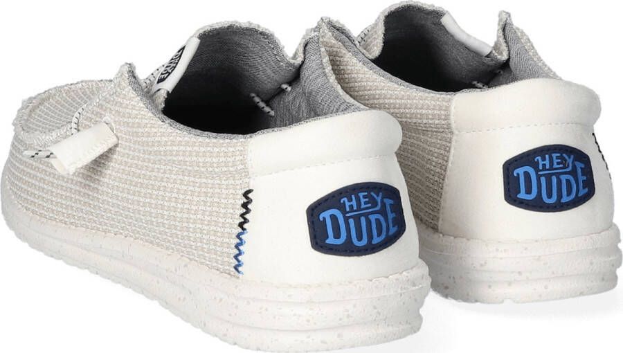 HEYDUDE Wally Sport Mesh Heren Instappers White