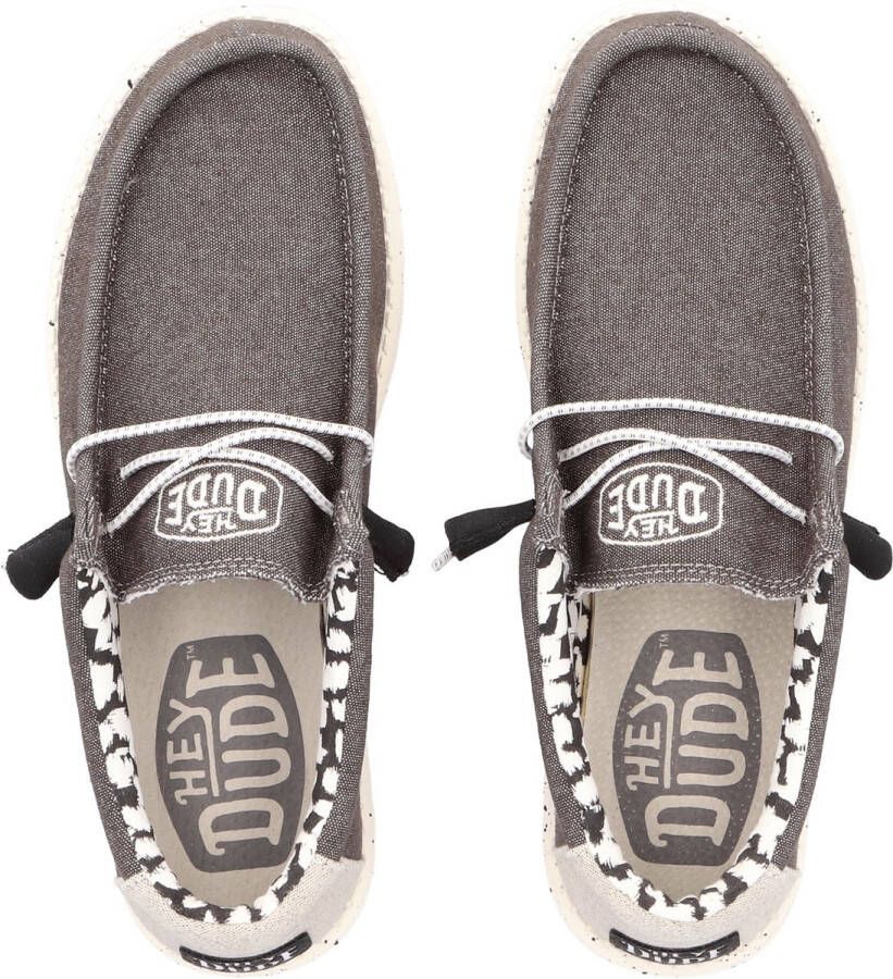 HEYDUDE Wally Stretch Heren Instappers Opal Black - Foto 3
