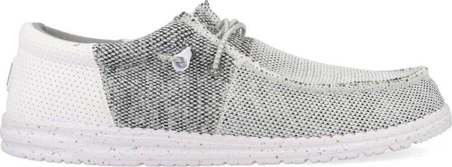 HEYDUDE Wally Tri Heren Instappers Stone White
