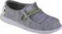 HEYDUDE Wally Youth Jongens Instappers Sox Stone White - Thumbnail 2