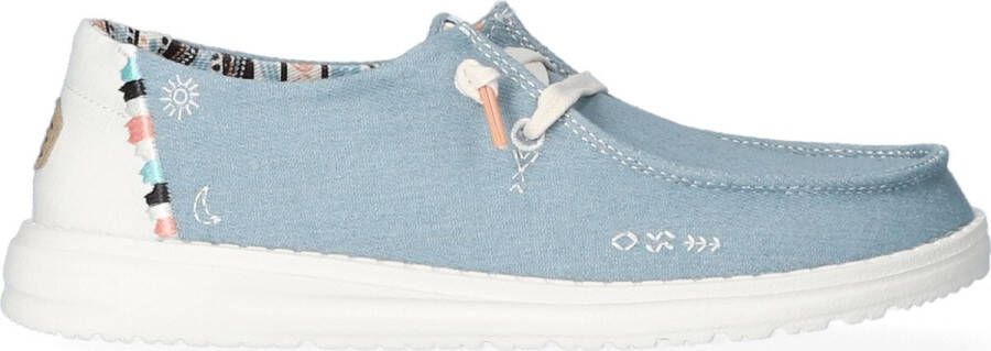 HEYDUDE Wendy Boho dames instapschoenen Licht blauw