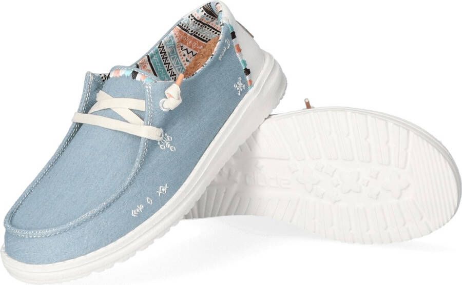 HEYDUDE Wendy Boho dames instapschoenen Licht blauw