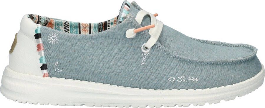 HEYDUDE Wendy Boho dames instapschoenen Licht blauw