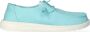HEYDUDE Wendy Canvas Turquoise Instappers HD40902 - Thumbnail 7