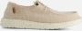 HEYDUDE Hey Dude Wendy Chambray White Nut Instappers Dames - Thumbnail 1
