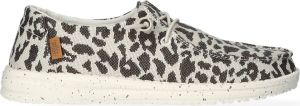 HEYDUDE Instappers Wendy Cheetah HD40052-1GL Grijs