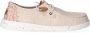 HeyDude Women's Wendy Heathered Slub Tropical Sneakers beige - Thumbnail 18