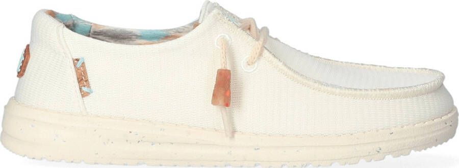 HEYDUDE Wendy Knit Dames Instappers White Wit HD40062 - Foto 5