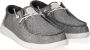 HEYDUDE Wendy Metallic Sparkle Dames Instappers Charcoal - Thumbnail 1
