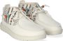 HEYDUDE Wendy Mid Boho Mix Dames Instappers Baja Cream - Thumbnail 5