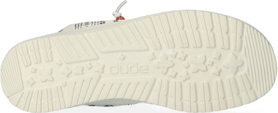 HEYDUDE Wendy Mid Boho Mix Dames Instappers Baja Cream