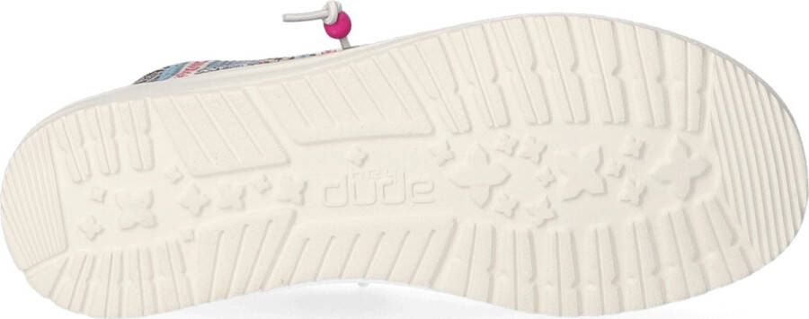 HEYDUDE Wendy Mid Boho Mix Dames Instappers Baja Grey