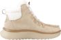 HEYDUDE Wendy Peak Apres Suede CozStit Dames Boots Tan - Thumbnail 1