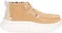 Hey Dude HEYDUDE Wendy Peak Hi Suede Dames Instappers Tan - Thumbnail 1