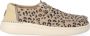 HEYDUDE Wendy Rise Leo Dames Instappers Tan Black - Thumbnail 3