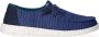 HEYDUDE Wendy Sport Mesh Dames Instappers Navy White - Thumbnail 1