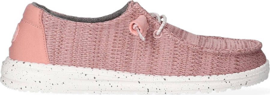 HEYDUDE Wendy Sport Mesh Dames Instappers Pink