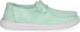 HEYDUDE Wendy Stretch Canvas Dames Instappers Bay Blue - Thumbnail 1