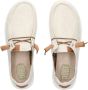 HEYDUDE Wendy Washed Canvas Dames Instapper Cream - Thumbnail 2
