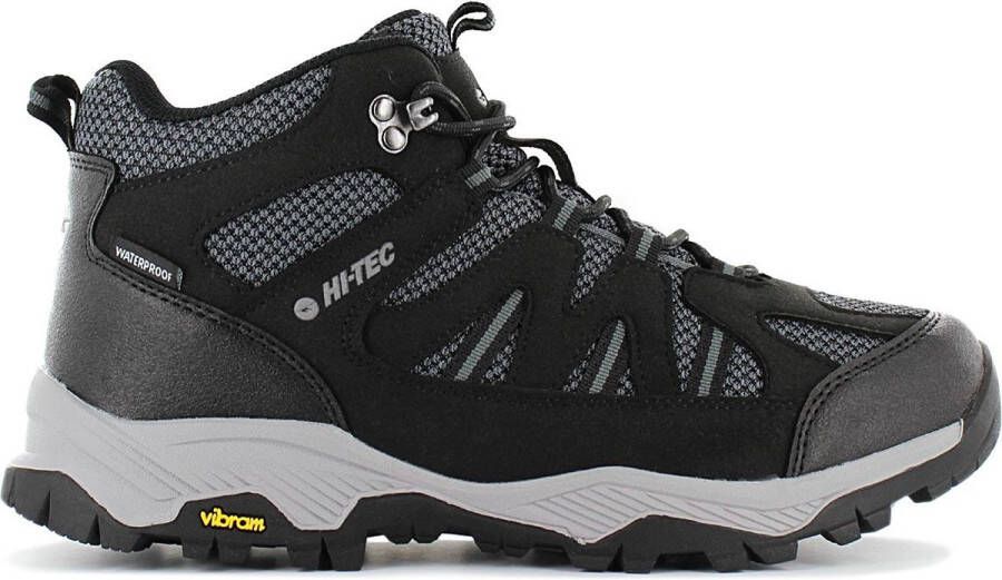 Hi-Tec Alpha Pro Vent Mid WP Waterproof Heren Wandelschoenen Trekking Outdoor schoenen Zwart O010246